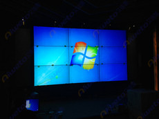 西鄉港隆城(方園四季椰子雞)音樂餐吧46寸3x3液晶拼接屏