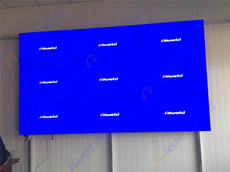 河北省洛陽市昊海環(huán)保科技展廳應(yīng)用9臺液晶拼接大屏幕產(chǎn)品